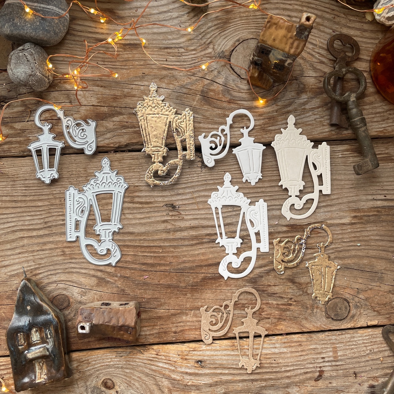 Ножи для вырубки mimi cut "Ночь, улица, фонарь, аптека"