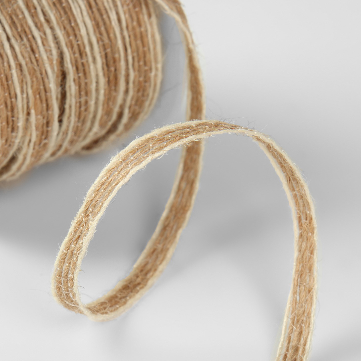 Тесьма холщовая 6мм