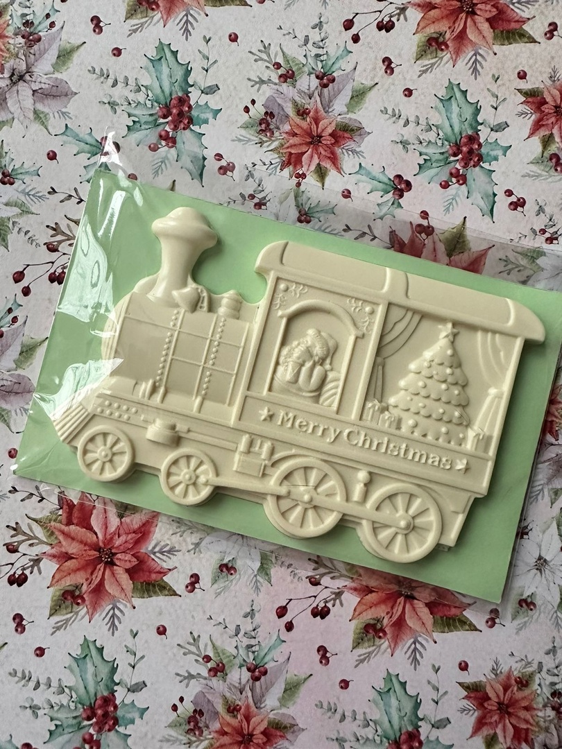 Пластиковый декор "Паровоз"