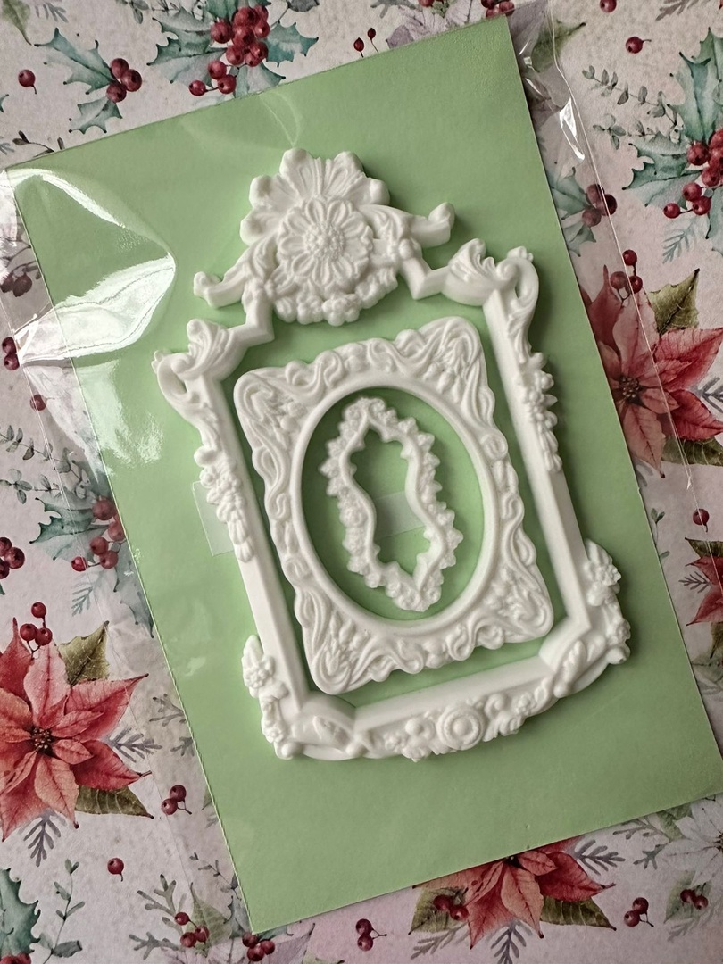 Пластиковый декор "Набор рамок Портрет"