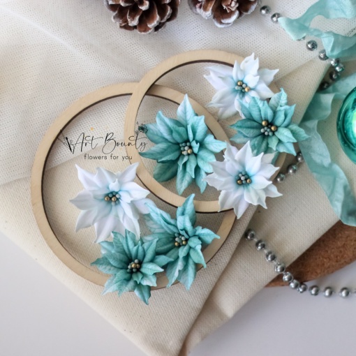 Набор тканевых цветов ArtBounty "Магия зимы"