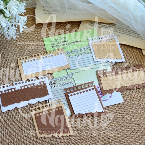 Ножи для вырубки Agiart "Архивные листы №3"