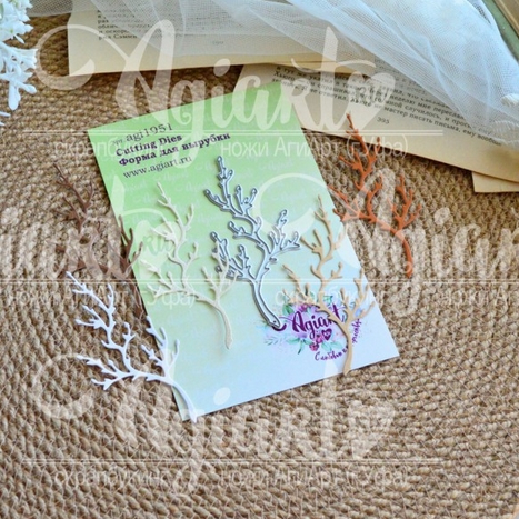 Нож для вырубки Agiart "Веточка весенняя"