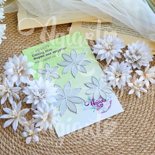 Ножи для вырубки Agiart "Георгин