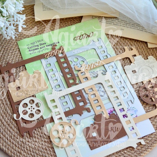 Ножи для вырубки Agiart "Синематограф"