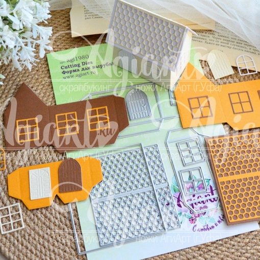Ножи для вырубки Agiart "3D Домик"