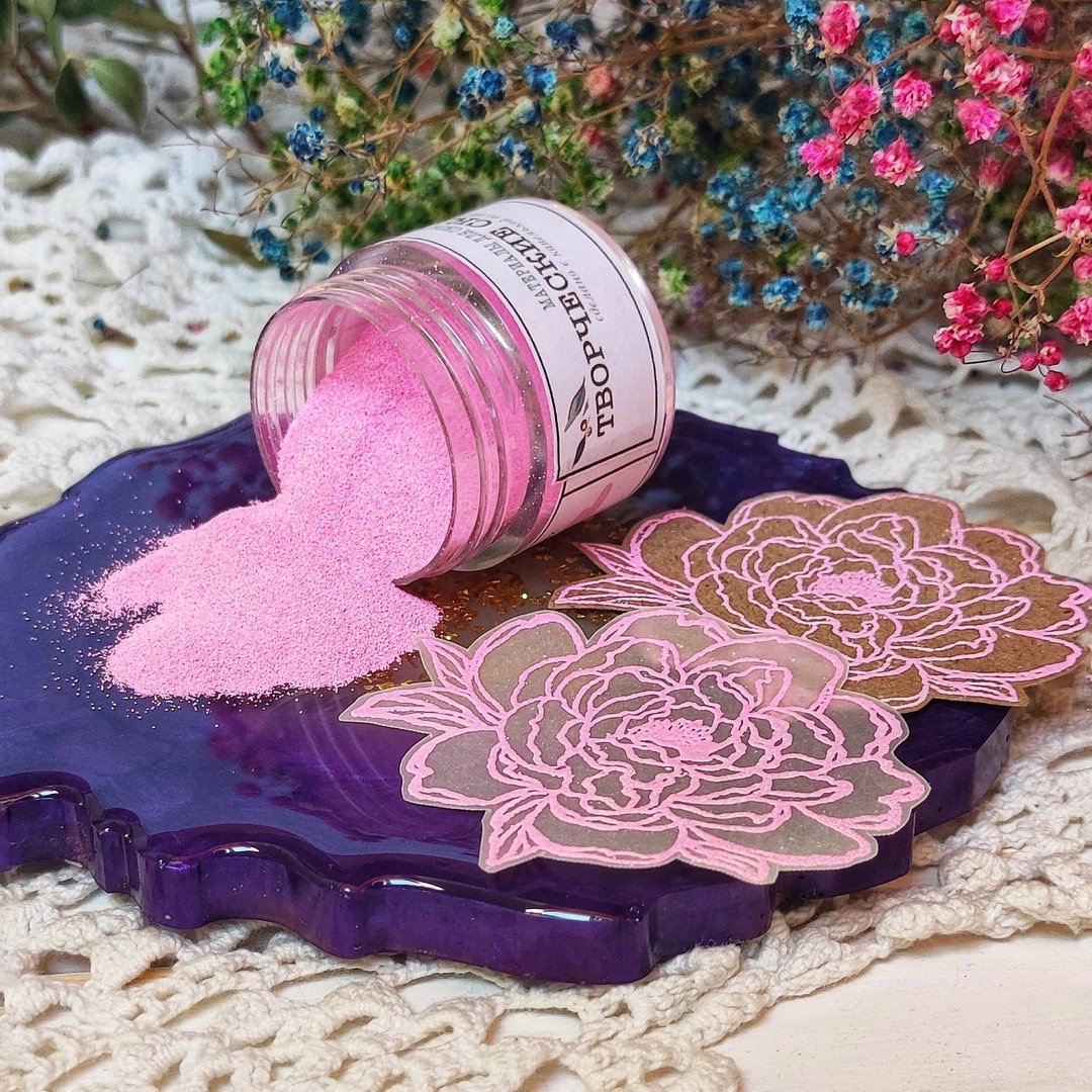 Пудра для эмбоссинга Творческие сказки "Розовая"