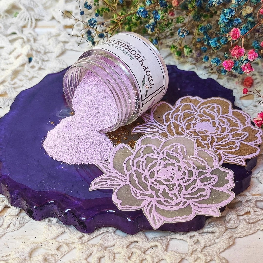Пудра для эмбоссинга Творческие сказки "Сиреневая"