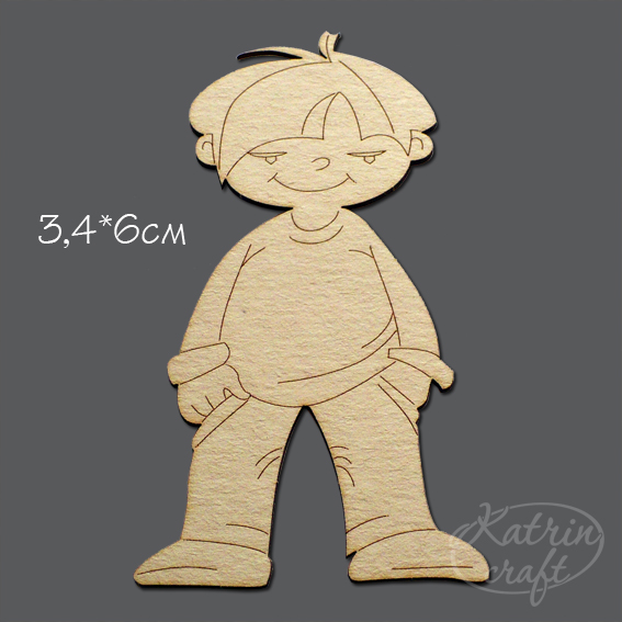 Чипборд "Мальчик хулиган"