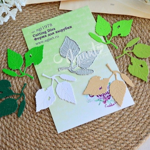 Нож для вырубки Agiart "Ветка березы"