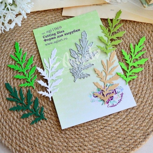 Нож для вырубки Agiart "Рукола"