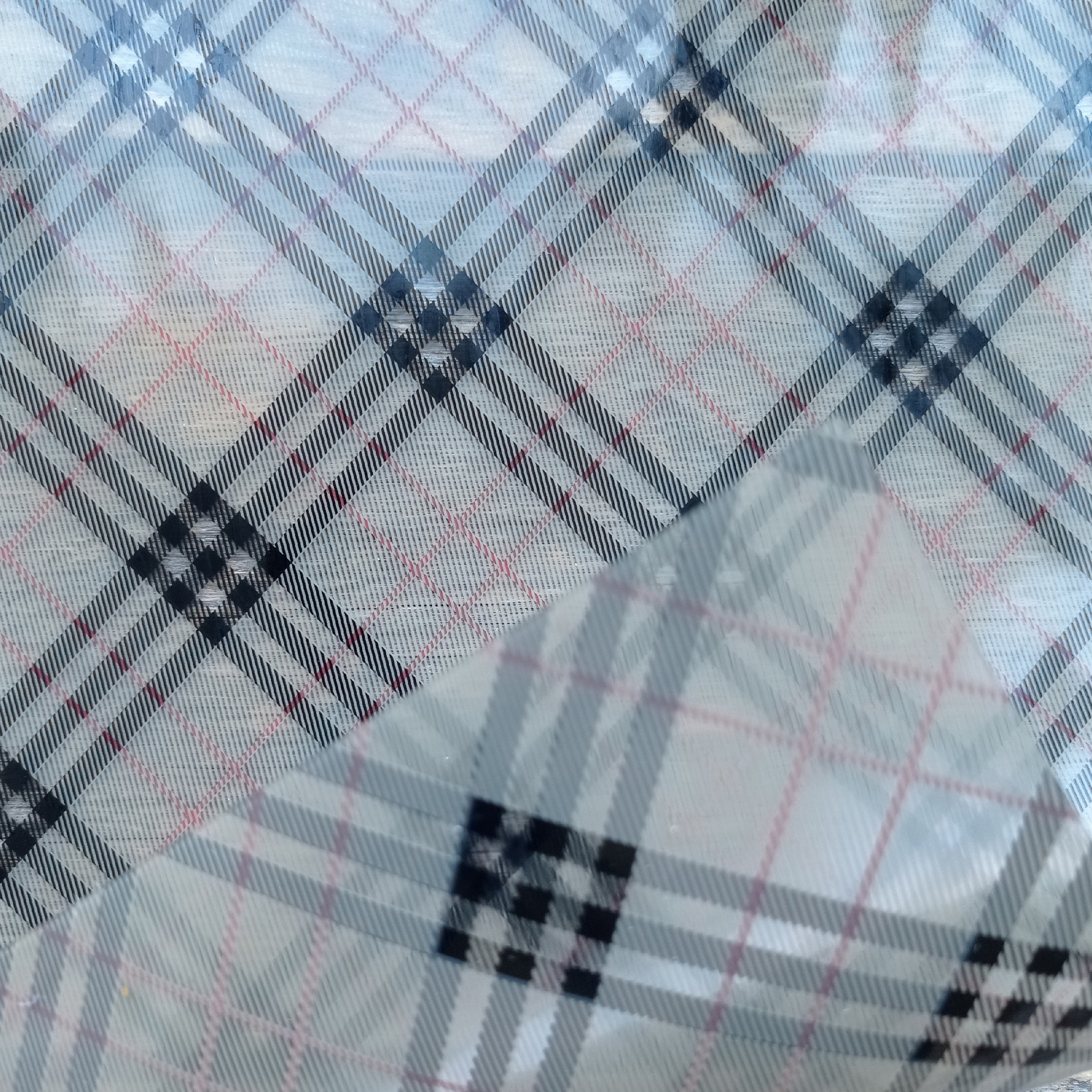 Плёнка ПВХ Клетка А4 см Толщина 1мм