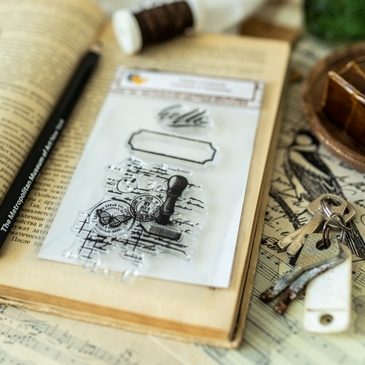 Набор штампов DreamLightStudio "Письмо в прошлое"