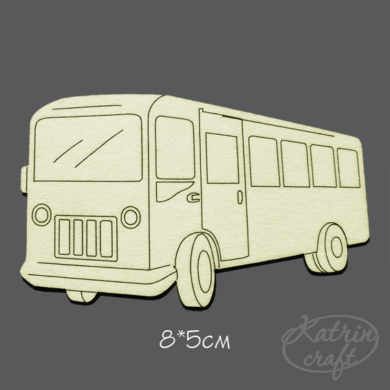 Чипборд "Автобус"