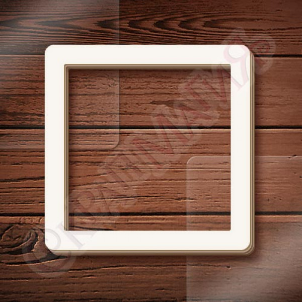 Заготовка для шейкера Скрапмагия "Квадрат"