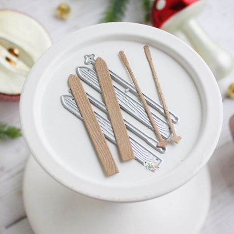 Ножи для вырубки Hobby-time "Лыжи"