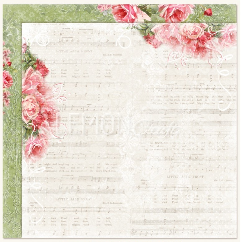 Бумага LemonCraft «Heart painted» Sadness (LC3-3)