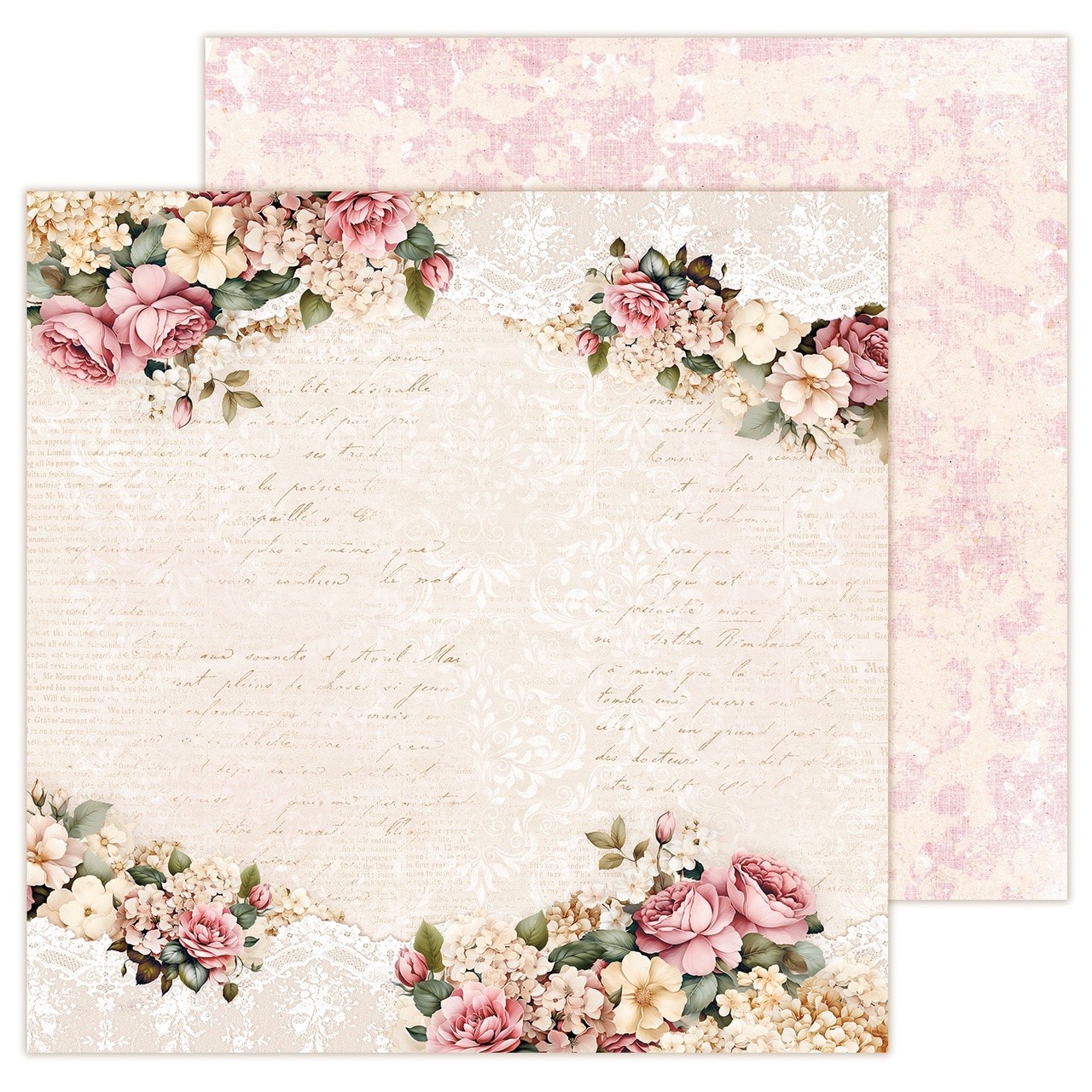 Бумага LemonCraft «Roses» Dear Diary... 01 (LC5-1)