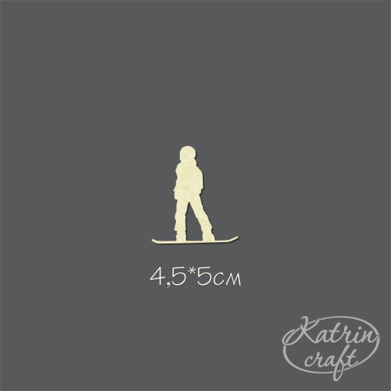 Чипборд "Юный сноубордист"