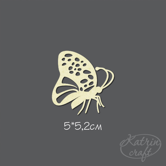 Чипборд "Бабочка Нина"