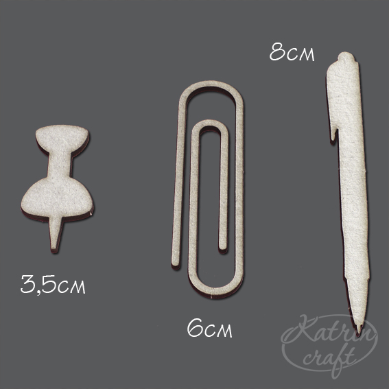 Чипборд "Канцелярский" большой