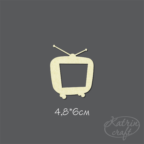 Чипборд "Телевизор"