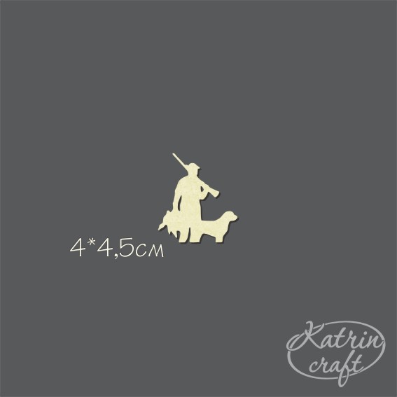 Чипборд "Охотник с добычей"