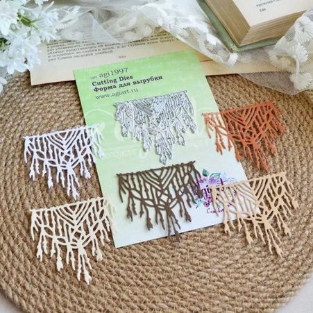 Нож для вырубки Agiart "Макраме №2"