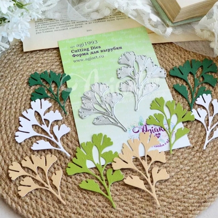 Ножи для вырубки Agiart "Гинкго"