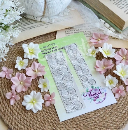 Ножи для вырубки Agiart "Гортензии Мечта"