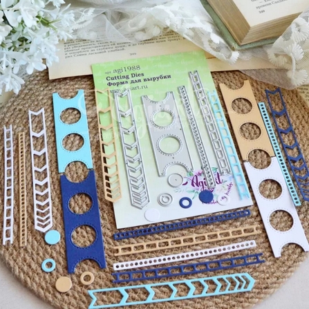 Ножи для вырубки Agiart "Динамичный мастхэв №1"