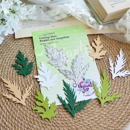 Ножи для вырубки Agiart "Листья Чертополоха"