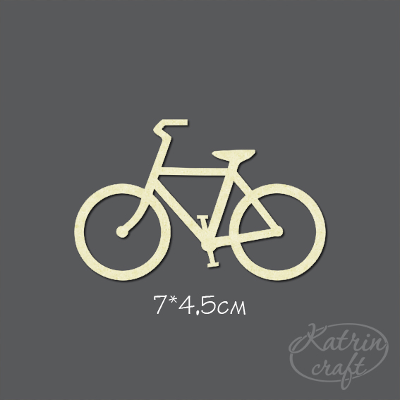 Чипборд "Велосипед №3" большой