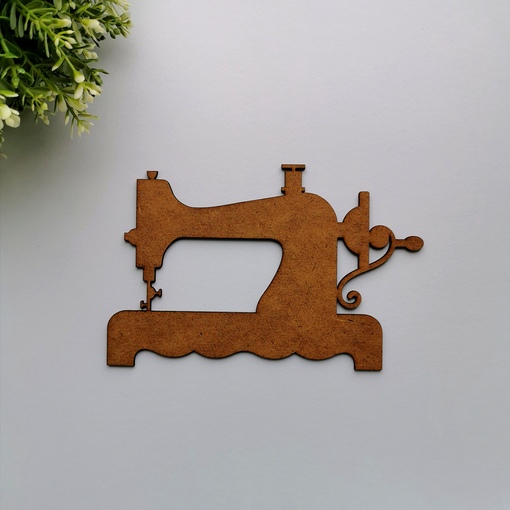 Заготовка из МДФ Деревяшки и бумажки "Швейная машинка"