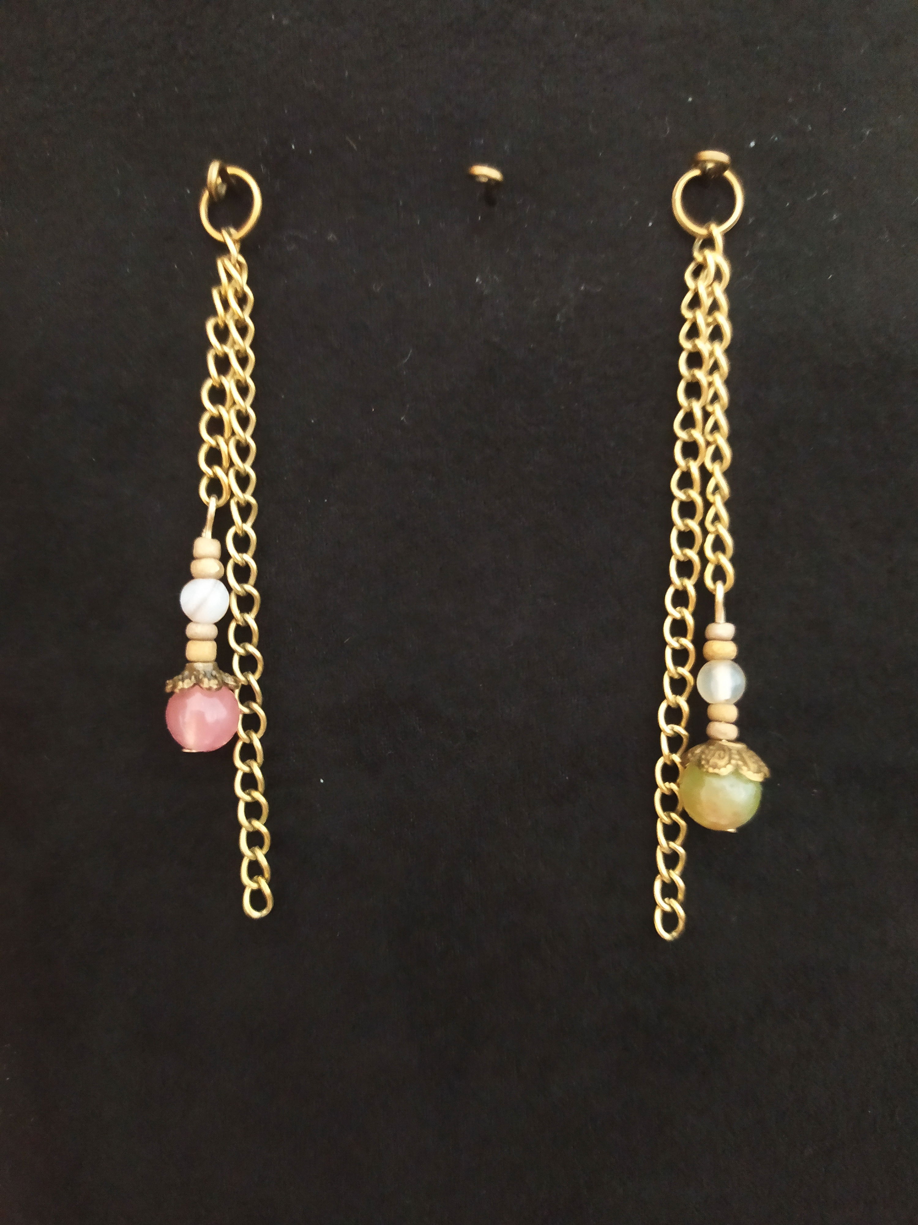 Набор подвесок-шармов "Искушение" (кварц и агат)