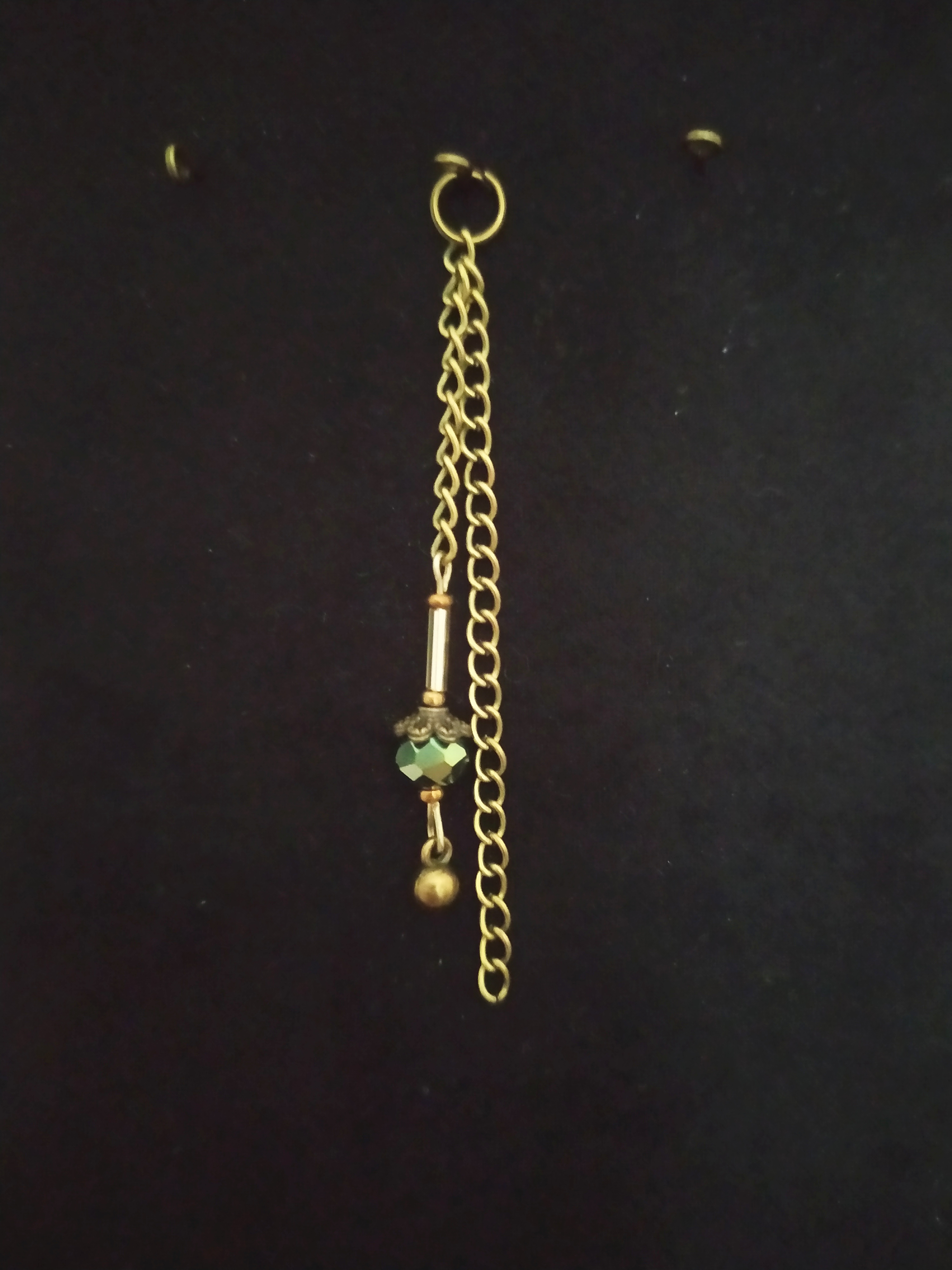 Набор подвесок-шармов "Хамелеон" (австрийское стекло)