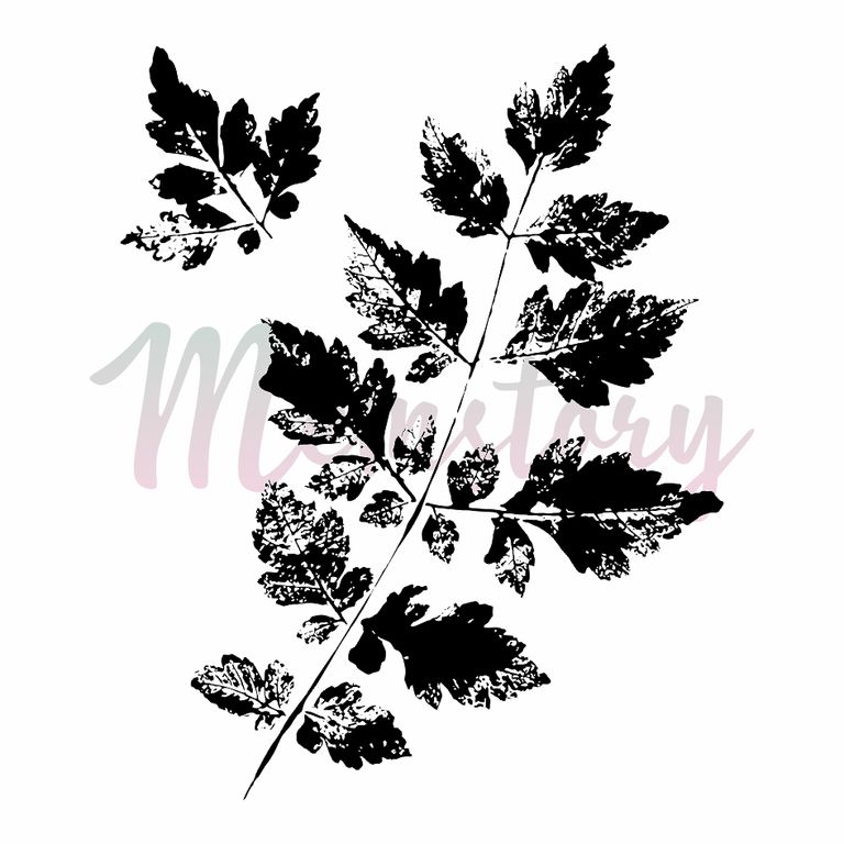 Штамп Memstory "Ботанический отпечаток"