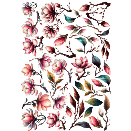 Набор тканевых высечек Mary Made "Магнолия 2"