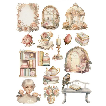 Набор тканевых высечек Mary Made "Беляночка"