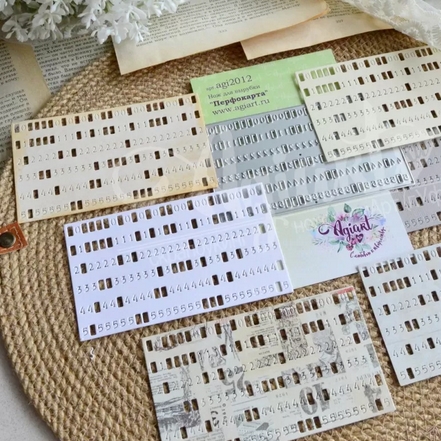 Нож для вырубки Agiart "Перфокарта"