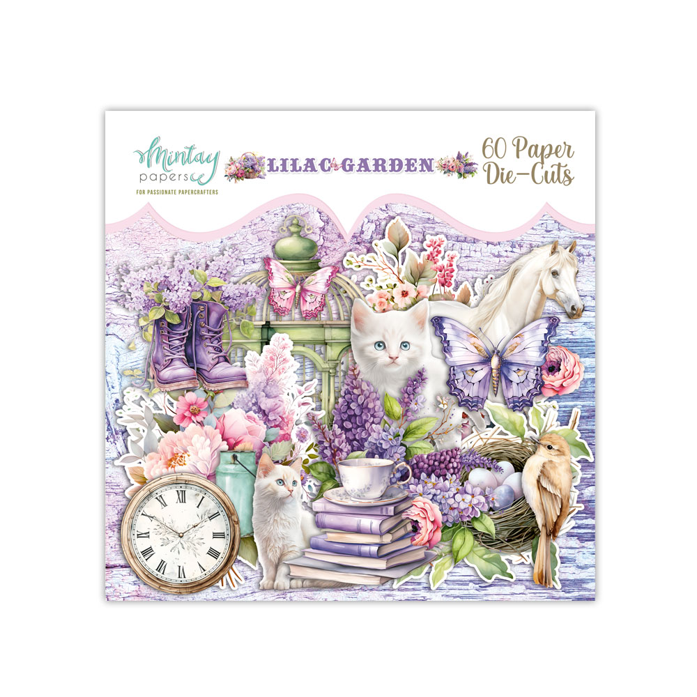 Набор высечек Mintay papers "Lilac Garden"