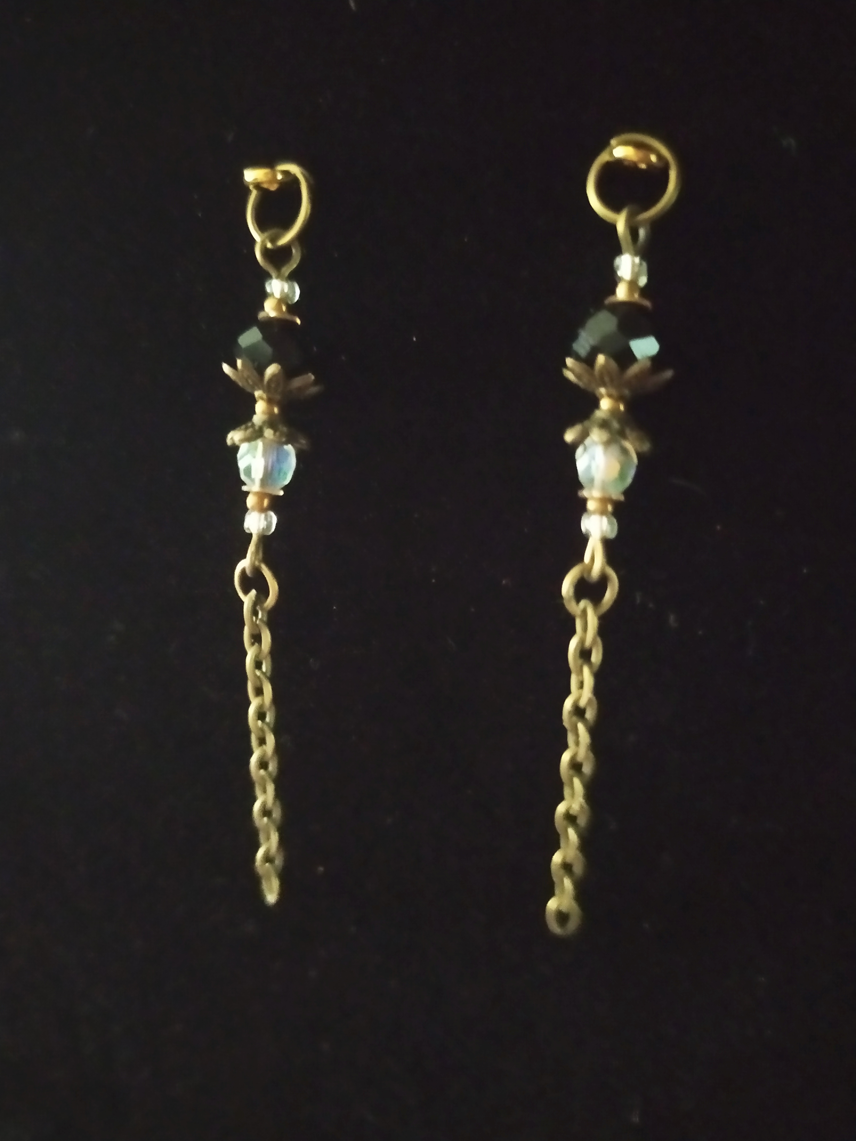 Набор подвесок-шармов "Царская манишка ИньЯнь" (в бронзе)