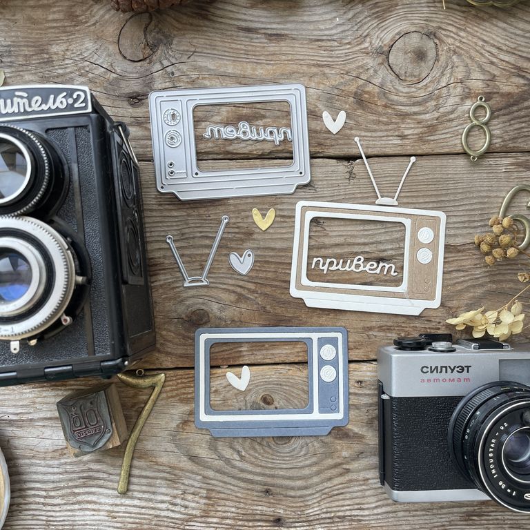 Ножи для вырубки mimi cut "Голубой огонёк"