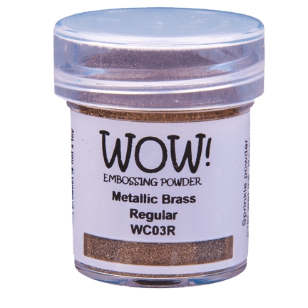 Пудра для эмбоссинга WOW! Metallic Brass