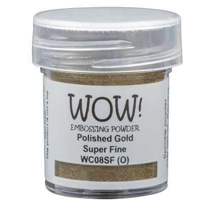 Пудра для эмбоссинга WOW! Polished Gold Super fine