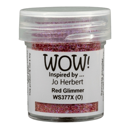 Пудра для эмбоссинга WOW! Red Glimmer
