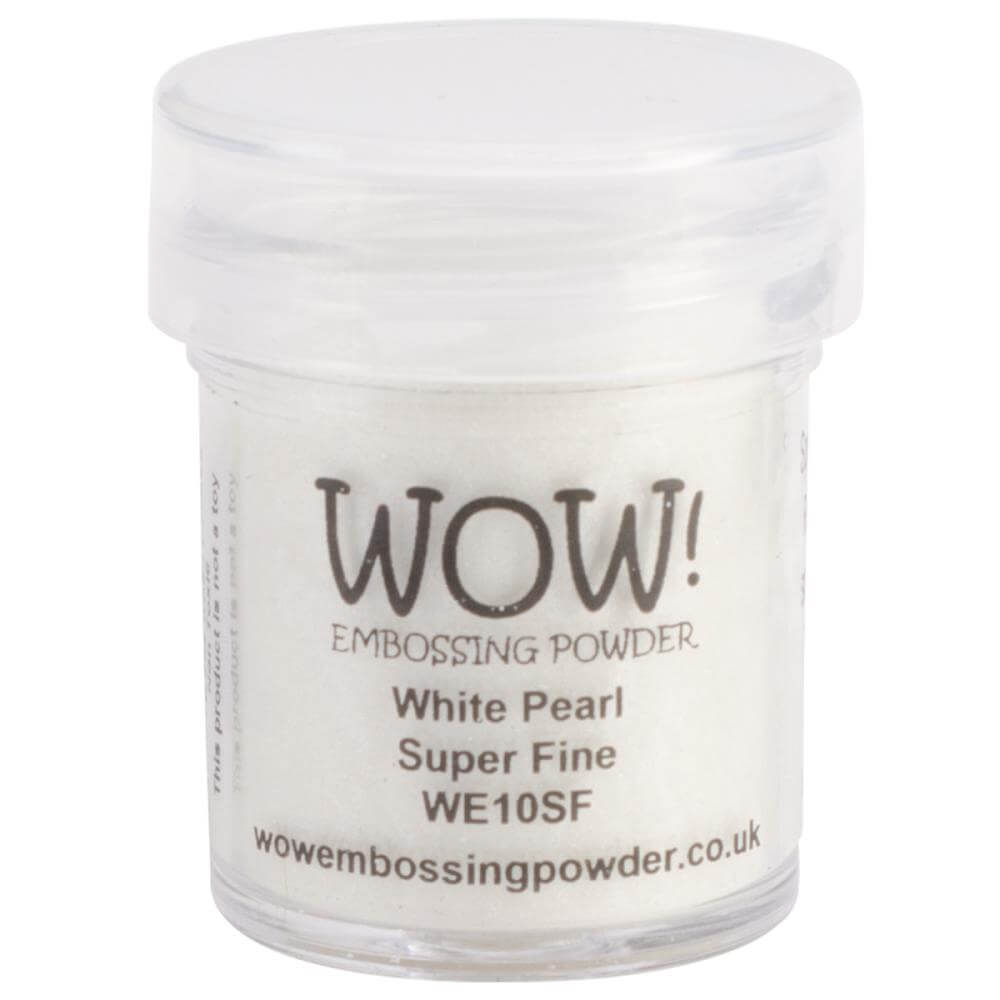 Пудра для эмбоссинга WOW! White Pearl Super fine