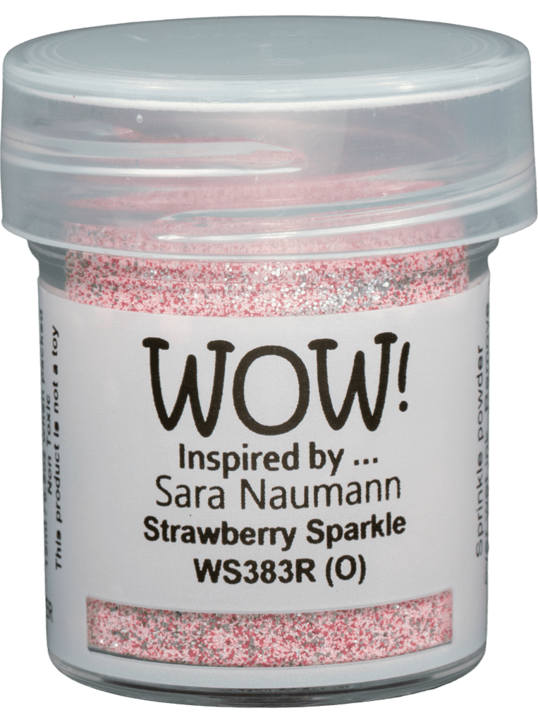 Пудра для эмбоссинга WOW! Strawberry Sparkle
