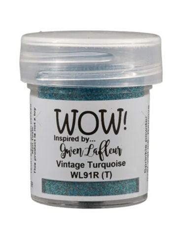 Пудра для эмбоссинга WOW! Vintage Turquoise