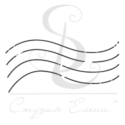 Штамп ПСК "Почтовые волны"